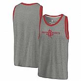 Houston Rockets Team Essential Tri-Blend Tank Top - Heather Gray,baseball caps,new era cap wholesale,wholesale hats